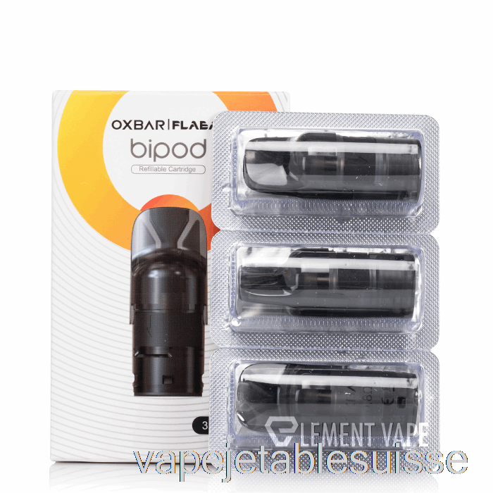 Vape Suisse Oxbar Bipied Dosettes De Remplacement Dosettes Maillées 0,8ohm